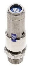 G 1/2'' Stainless steel 316 Ti Pre-Set Safety Valve 4.5 bar (65.27 psi) DN 10