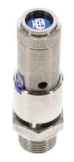 G 1/2'' Stainless steel 316 Ti Pre-Set Safety Valve 4.5 bar (65.27 psi) DN 10