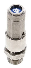 G 1/2'' Stainless steel 316 Ti Pre-Set Safety Valve 5.5 bar (79.77 psi) DN 10