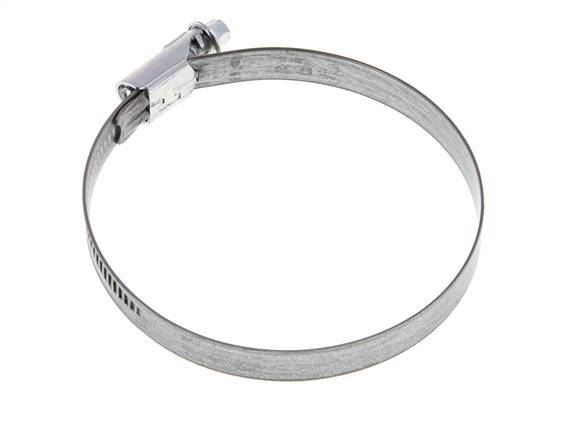 80 - 100 mm Hose Clamp with a Galvanised Steel 12 mm band - Norma [5 Pieces]
