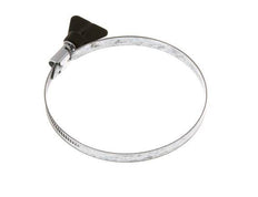 80 - 100 mm Hose Clamp with a Galvanised Steel 9 mm band With Butterfly Handle - Norma [5 Pieces]