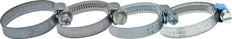 20 - 32 mm Hose Clamp with a Galvanised Steel 9 mm band - Aba [5 Pieces]
