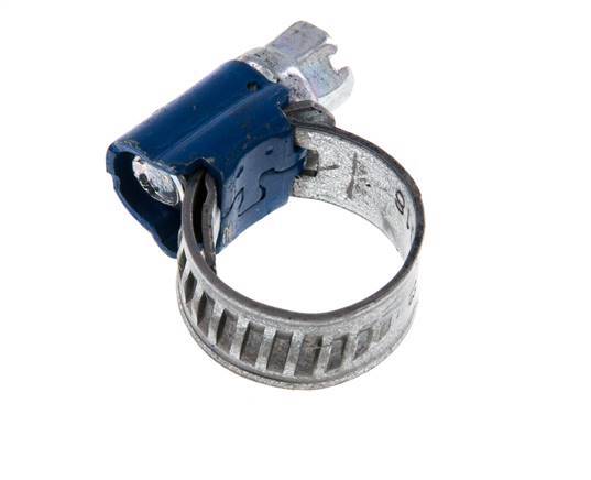 8 - 12 mm Hose Clamp with a Galvanised Steel 9 mm band - Aba [5 Pieces]