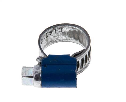 8 - 12 mm Hose Clamp with a Galvanised Steel 9 mm band - Aba [5 Pieces]