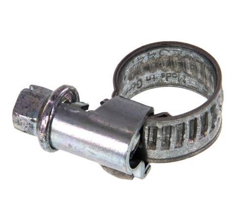 8 - 12 mm Hose Clamp with a Galvanised Steel 9 mm band - Norma [20 Pieces]