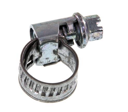 8 - 12 mm Hose Clamp with a Galvanised Steel 9 mm band - Norma [20 Pieces]