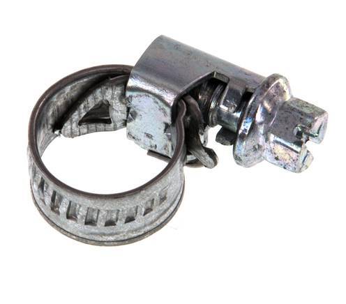 8 - 12 mm Hose Clamp with a Galvanised Steel 9 mm band - Norma [20 Pieces]