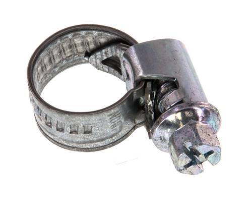 8 - 12 mm Hose Clamp with a Galvanised Steel 9 mm band - Norma [20 Pieces]
