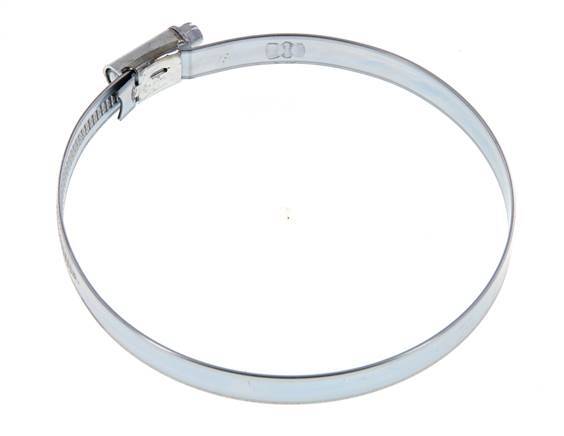 100 - 120 mm Hose Clamp with a Galvanised Steel 12 mm band - Ideal [5 Pieces]