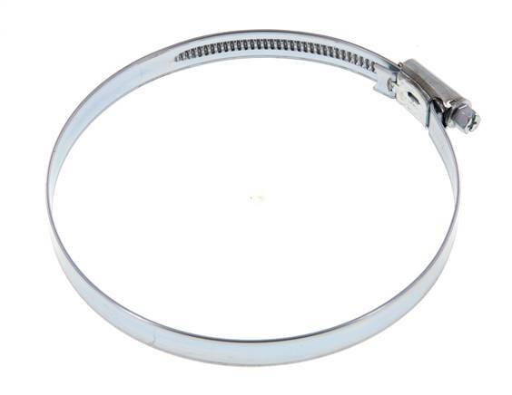 100 - 120 mm Hose Clamp with a Galvanised Steel 12 mm band - Ideal [5 Pieces]