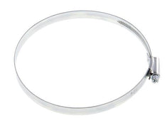 120 - 140 mm Hose Clamp with a Galvanised Steel 12 mm band - Ideal [2 Pieces]