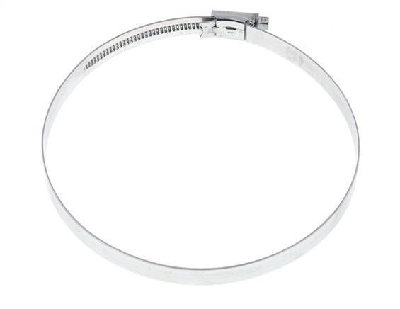 130 - 150 mm Hose Clamp with a Galvanised Steel 12 mm band - Ideal [2 Pieces]
