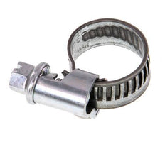 10 - 16 mm Hose Clamp with a Galvanised Steel 9 mm band - Norma [20 Pieces]