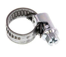10 - 16 mm Hose Clamp with a Galvanised Steel 9 mm band - Norma [20 Pieces]