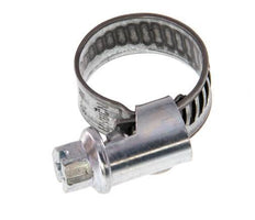 10 - 16 mm Hose Clamp with a Galvanised Steel 9 mm band - Norma [20 Pieces]