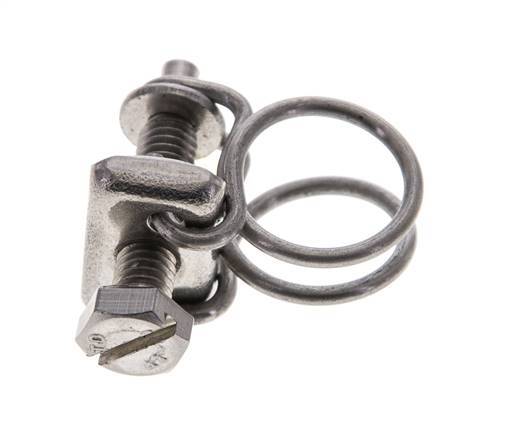 13 - 16 mm Hose Clamp Galvanised Steel