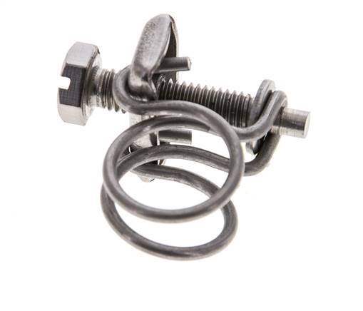 13 - 16 mm Hose Clamp Galvanised Steel