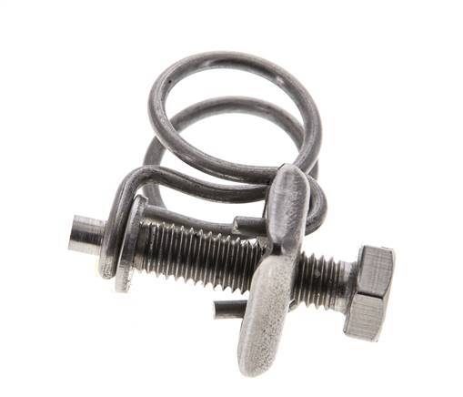 13 - 16 mm Hose Clamp Stainless Steel 304 [2 Pieces]