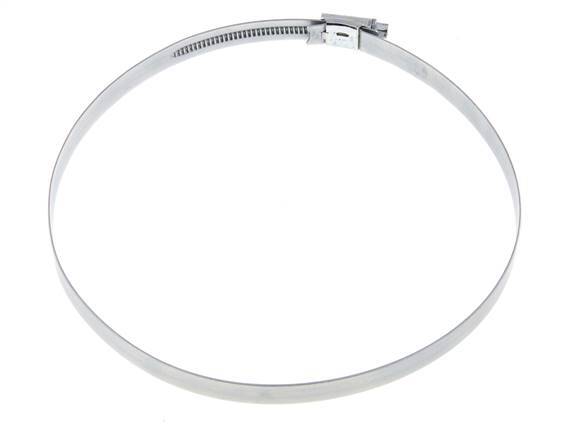 170 - 190 mm Hose Clamp with a Galvanised Steel 12 mm band - Ideal [2 Pieces]