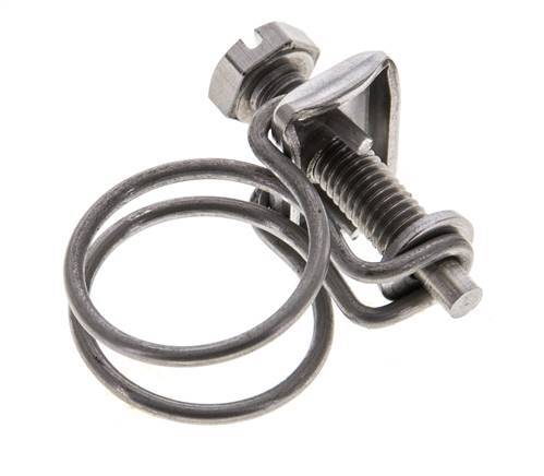 19 - 22 mm Hose Clamp Stainless Steel 304 [2 Pieces]