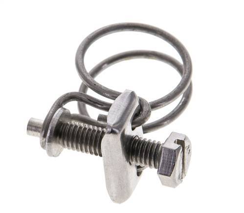 20 - 23 mm Hose Clamp Galvanised Steel