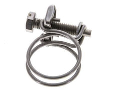 22 - 26 mm Hose Clamp Stainless Steel 304 [2 Pieces]