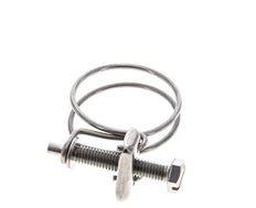 33 - 36 mm Hose Clamp Stainless Steel 304 [2 Pieces]