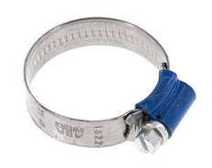 25 - 40 mm Hose Clamp with a Galvanised Steel 12 mm band - Aba [5 Pieces]