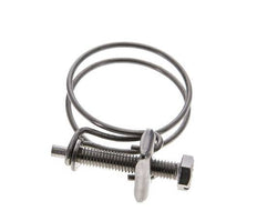 35 - 40 mm Hose Clamp Galvanised Steel