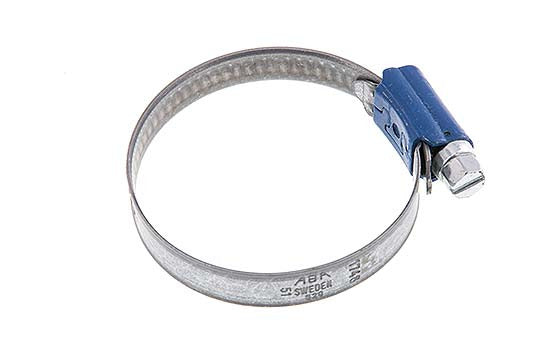 40 - 60 mm Hose Clamp with a Galvanised Steel 9 mm band - Aba [5 Pieces]