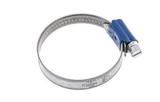 25 - 40 mm Hose Clamp with a Galvanised Steel 9 mm band - Aba [5 Pieces]