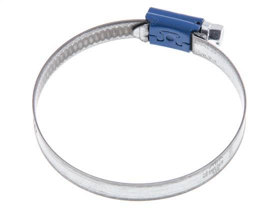 40 - 60 mm Hose Clamp with a Galvanised Steel 12 mm band - Aba [5 Pieces]
