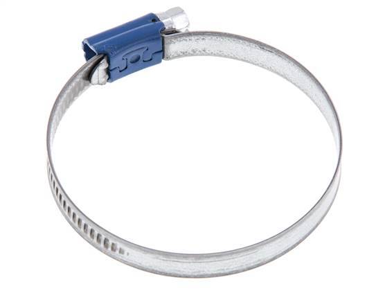 40 - 60 mm Hose Clamp with a Galvanised Steel 12 mm band - Aba [5 Pieces]