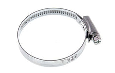 40 - 60 mm Hose Clamp with a Galvanised Steel 9 mm band - Ideal [5 Pieces]