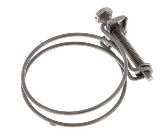 54 - 60 mm Hose Clamp Galvanised Steel