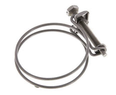 54 - 60 mm Hose Clamp Galvanised Steel