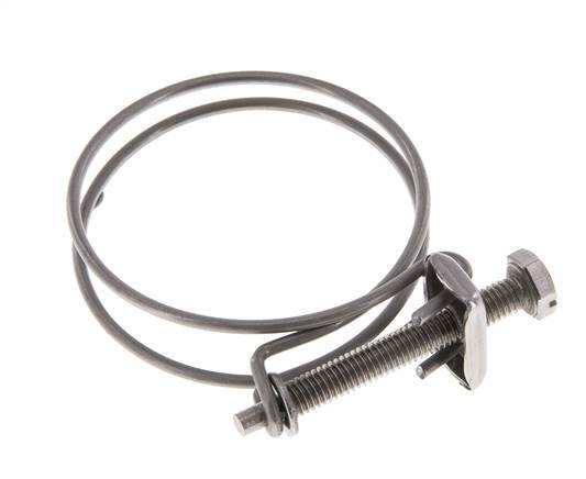 54 - 60 mm Hose Clamp Galvanised Steel