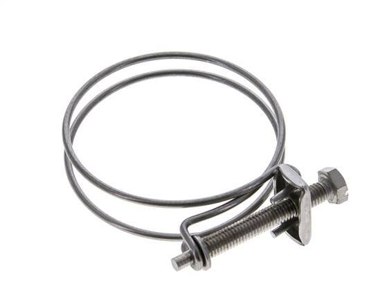 60 - 65 mm Hose Clamp Stainless Steel 304 [2 Pieces]