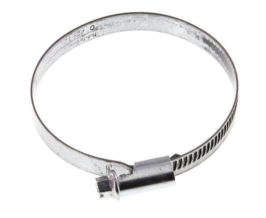 50 - 70 mm Hose Clamp with a Galvanised Steel 9 mm band - Norma [10 Pieces]