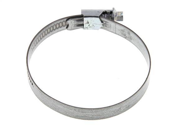60 - 80 mm Hose Clamp with a Galvanised Steel 12 mm band - Norma [5 Pieces]