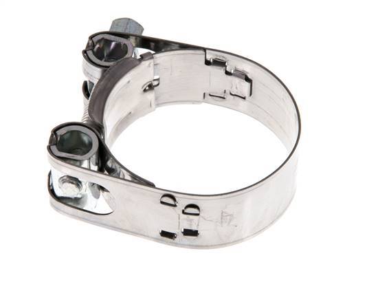 40 - 43 mm Hose Clamp with a Stainless Steel 430 18 mm band - Norma [2 Pieces]