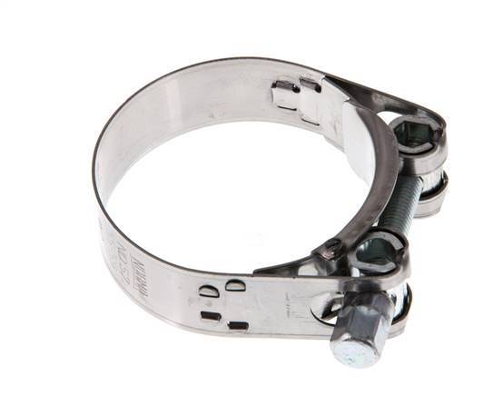 55 - 59 mm Hose Clamp with a Stainless Steel 430 20 mm band - Norma [2 Pieces]