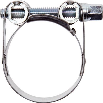 47 - 51 mm Hose Clamp with a Stainless Steel 430 20 mm band - Norma [2 Pieces]