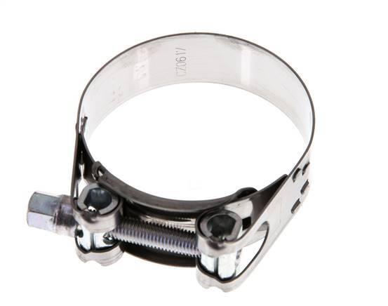 59 - 63 mm Hose Clamp with a Stainless Steel 430 20 mm band - Norma [2 Pieces]