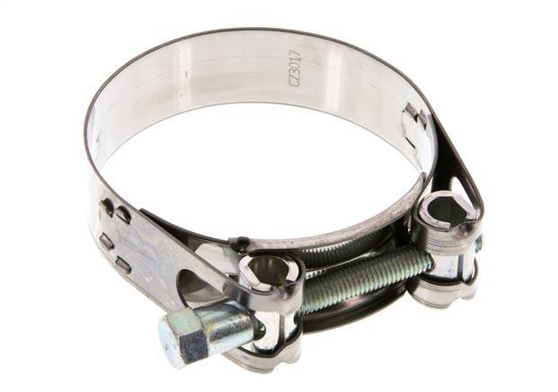 79 - 85 mm Hose Clamp with a Stainless Steel 430 25 mm band - Norma [2 Pieces]