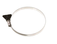 90 - 110 mm Hose Clamp with a Stainless Steel 304 9 mm band With Butterfly Handle - Norma [2 Pieces]