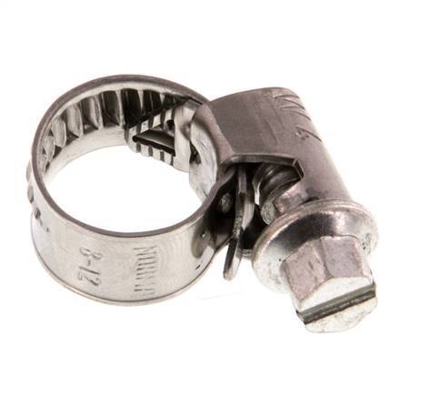 8 - 12 mm Hose Clamp with a Stainless Steel 304 9 mm band - Norma [5 Pieces]