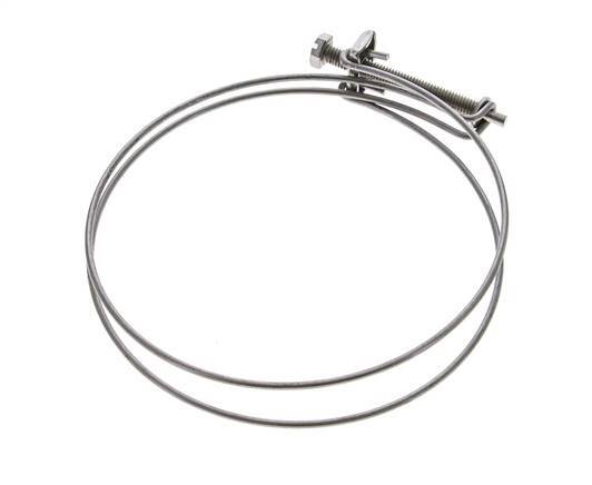 118 - 125 mm Hose Clamp Stainless Steel 304