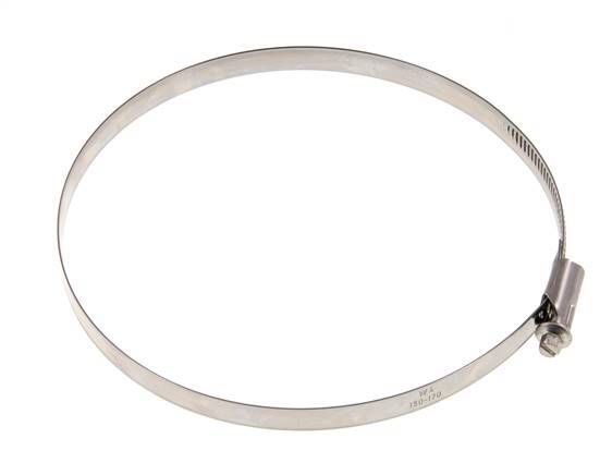 150 - 170 mm Hose Clamp with a Stainless Steel 304 12 mm band - Norma [2 Pieces]