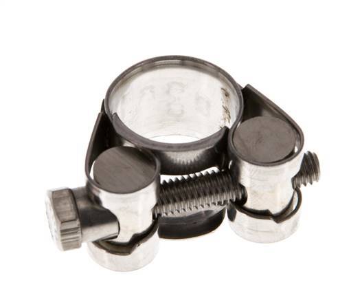 17 - 19 mm Hose Clamp with a Stainless Steel 304 18 mm band - Norma